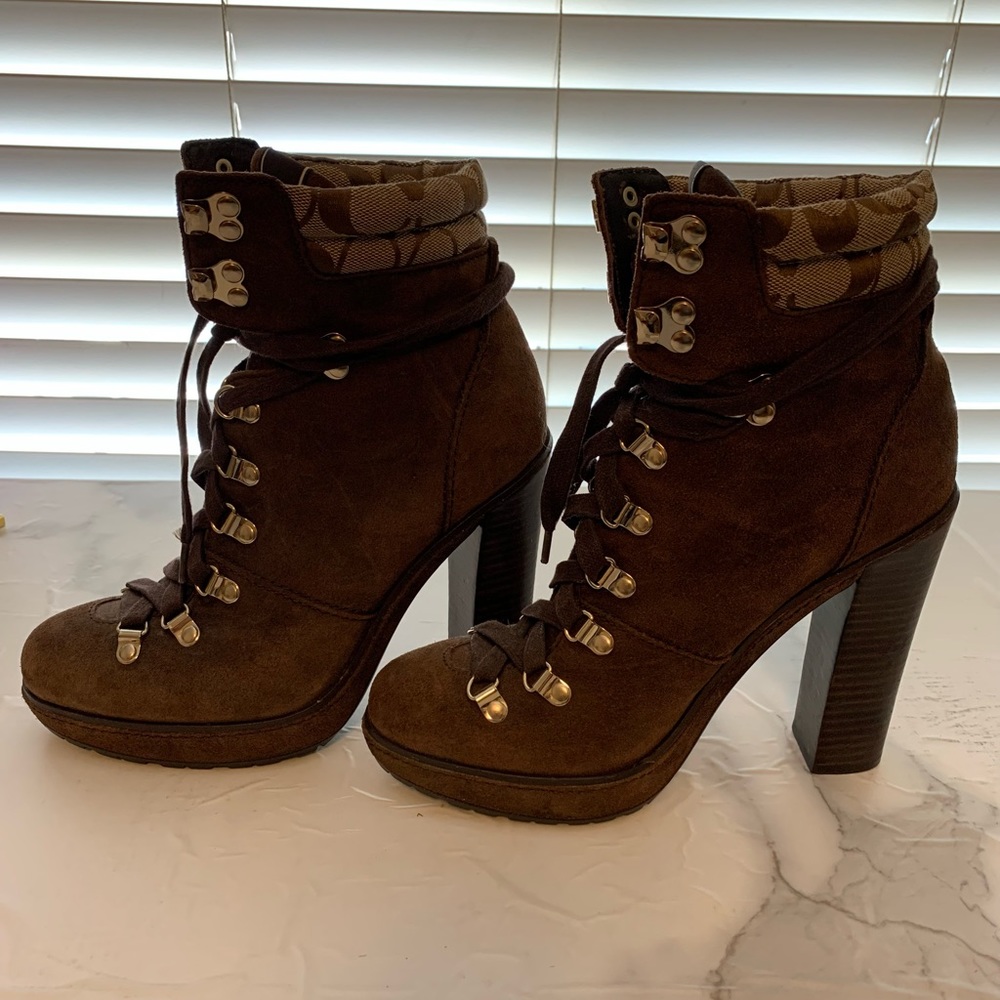 Gently used Coach Carol Boot